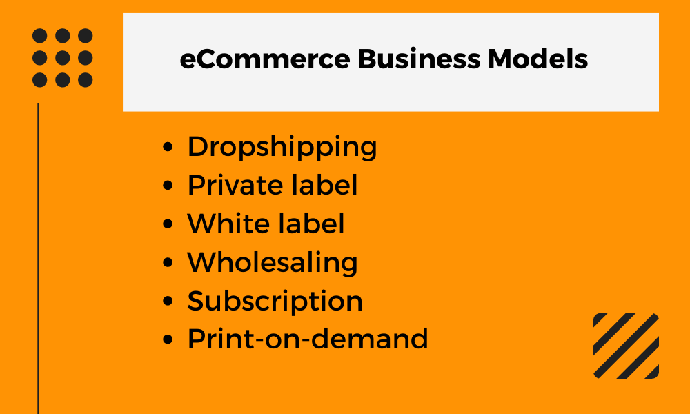 eCommerce business models